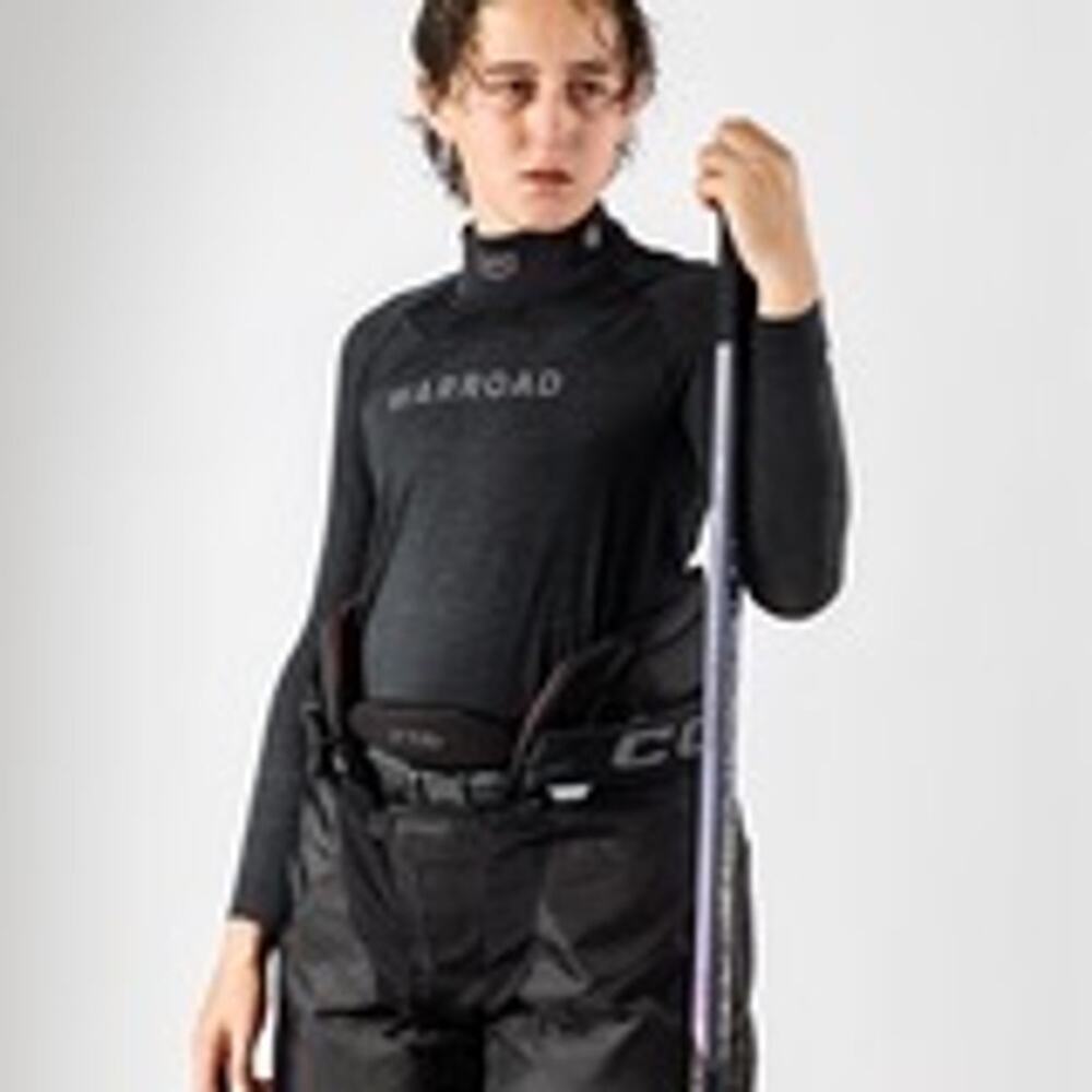NWT Warroad Youth Hockey TILO Neck Guard Top - Size Large